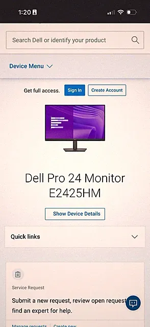 NEW IN BOX- Dell Pro 24" Full HD LED Monitor - E2425HM