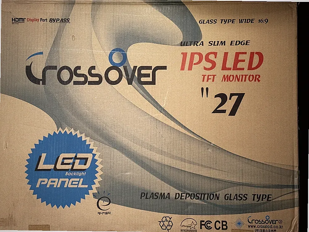 NEW - IPS LED 27.0" 2560 x 1440 Ultra-Slim Gaming Monitor - Crossover 27QW