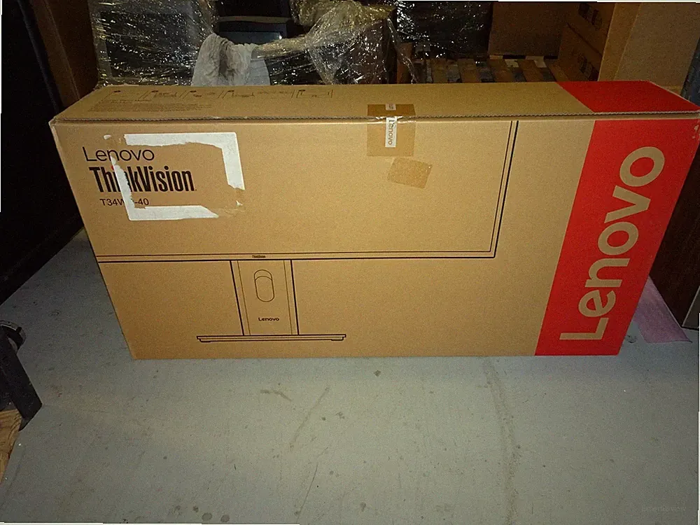 NEW Lenovo ThinkVision T34WD-40 34" 99% sRGB 120Hz 3440 x1440 Curve Monitor