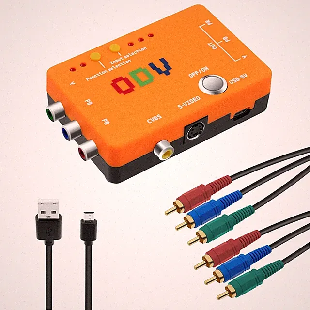 New ODV-II Component/CVBS/S-Video to Component Converter for Retro GamingConsole