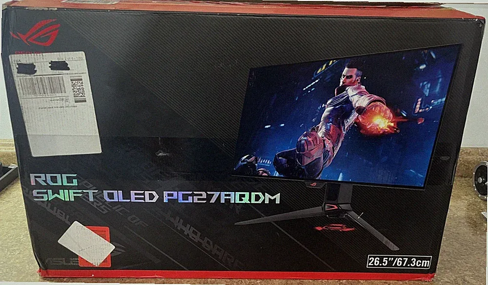 *NEW OPEN BOX* Asus PG27AQDM ROG SWIFT OLED 26.5" Gaming Monitor