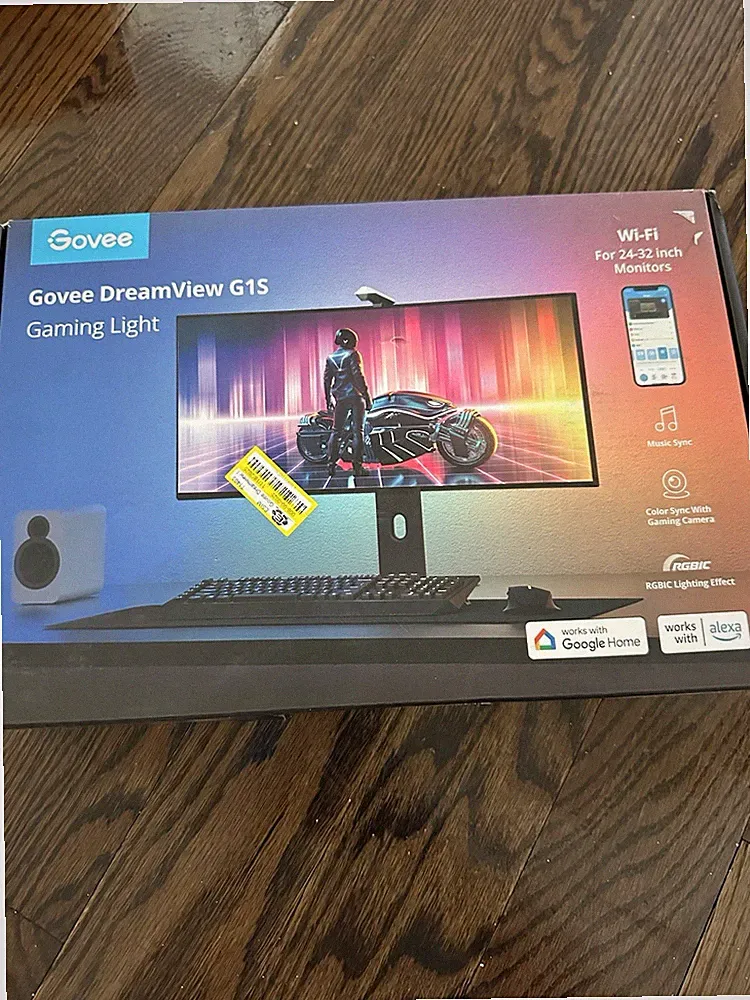 New Open Box Govee DreamView G1S Gaming Light 24-32" Monitor – Music/Video Sync