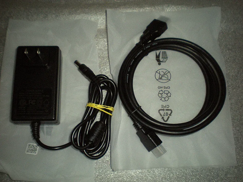 SANSUI gaming monitor power cord