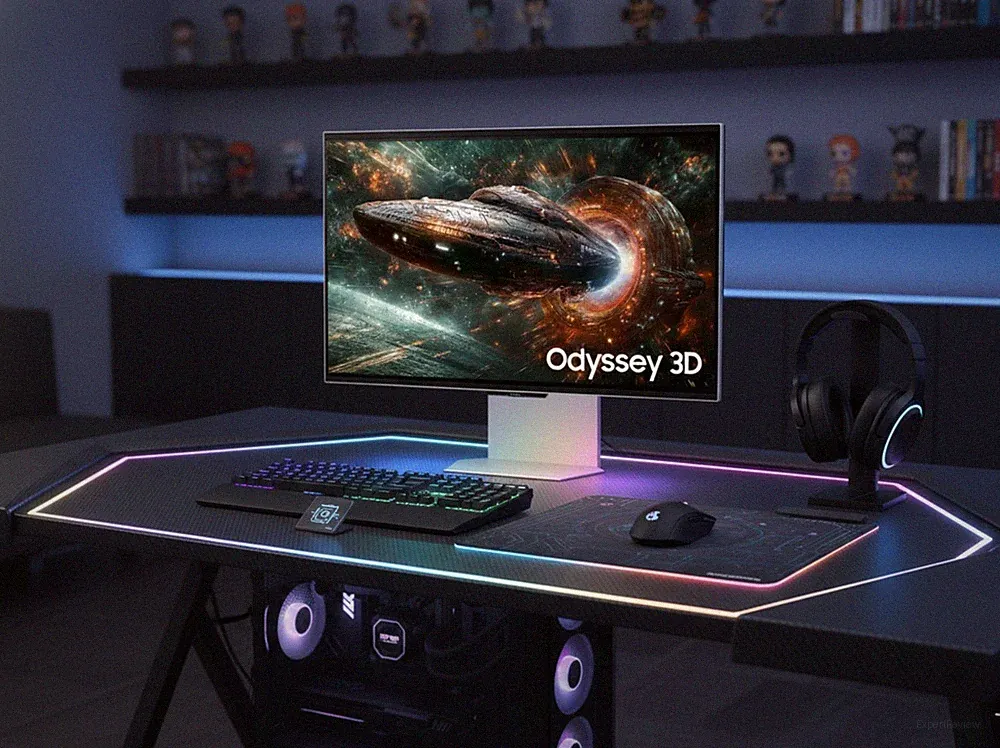 NEW Samsung 27” Gaming Monitor |Odyssey 3D G90XF |4K UHD 165Hz| LS27FG900XNXZA