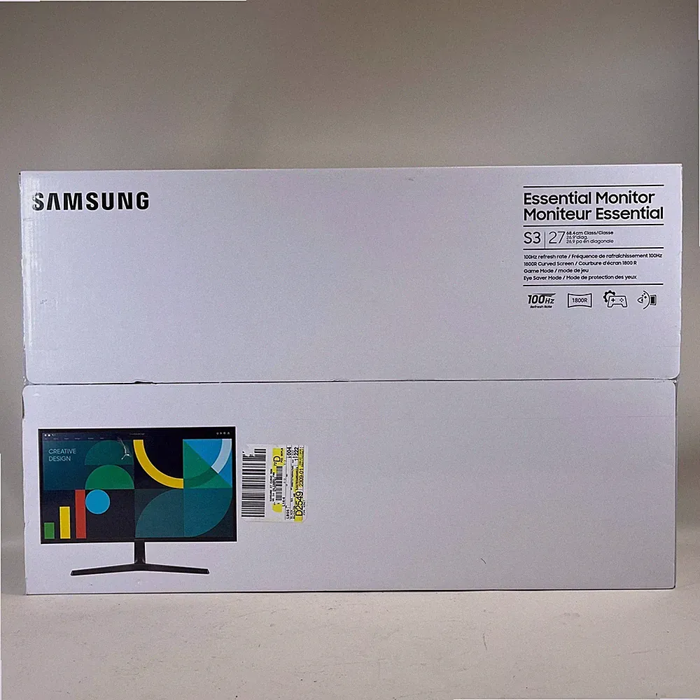 New Samsung 27" S3 FHD LCD IPS Gaming Monitor