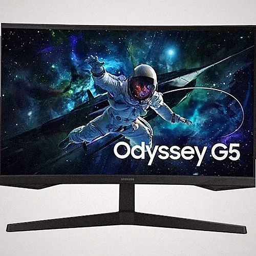 New Samsung Odyssey G5 27" QHD 2560x1440 165Hz 1ms Gaming LCD IPS Monitor