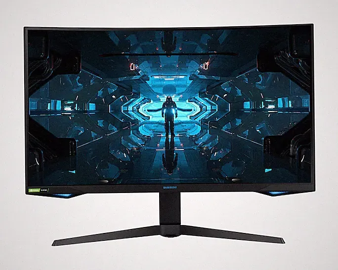 NEW Samsung Odyssey G7 32" LED Curved QHD FreeSync and G-SYNC Compatible Monitor