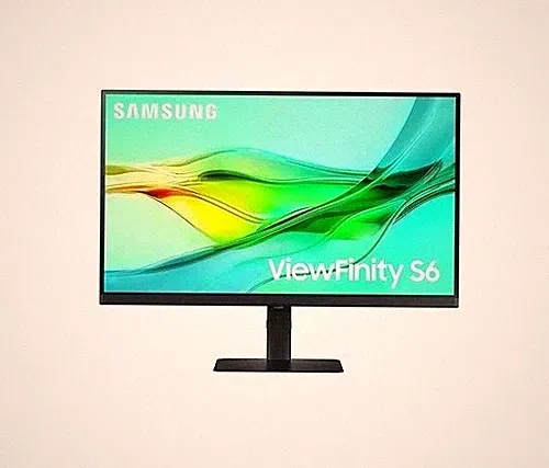 NEW Samsung ViewFinity S6 Monitor QHD (2560x1440) - LS27D606UANXGO