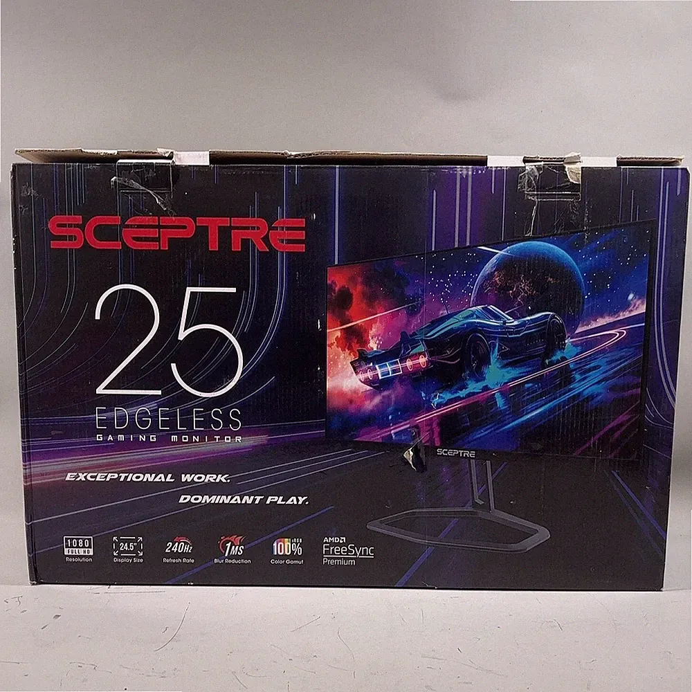 New Sceptre 25" M28U HD LCD Gaming Monitor