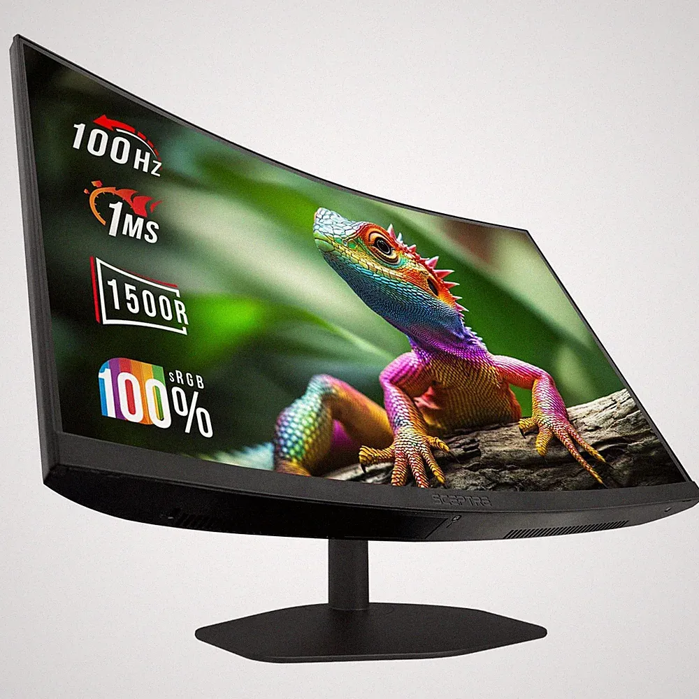 New! Sceptre Curved 27-inch Gaming Monitor 1500R 100Hz HDMI X2 DisplayPort 1ms 1