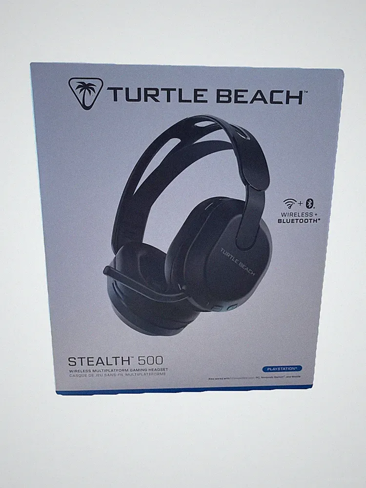 NEW SEALED Turtle Beach Stealth 500 Wireless Gaming Headset For Playstation + PC