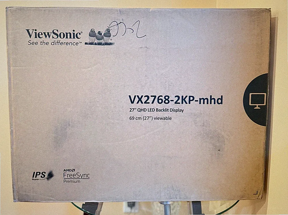 NEW SEALED ViewSonic VX2768-2KP-MHD 27” 1440p 144Hz IPS Gaming Monitor VS18277