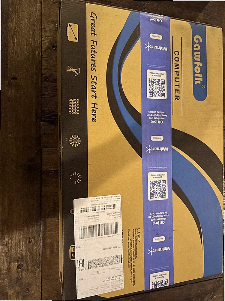 NIB Gawfolk Super Gaming Monitor GF245A 24.5 Inch 120hz 1K(1920*1080) - White