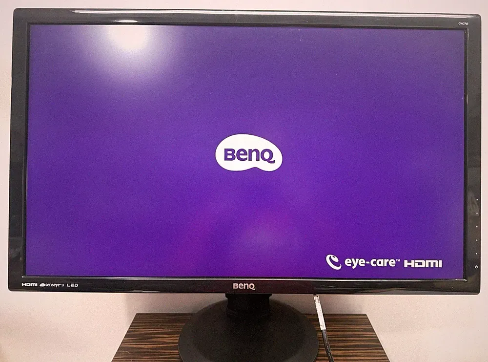 NICE! BenQ 27" FHD 1080P GL2760-T LED LCD Slim Monitor HDMI DVI VGA Gaming