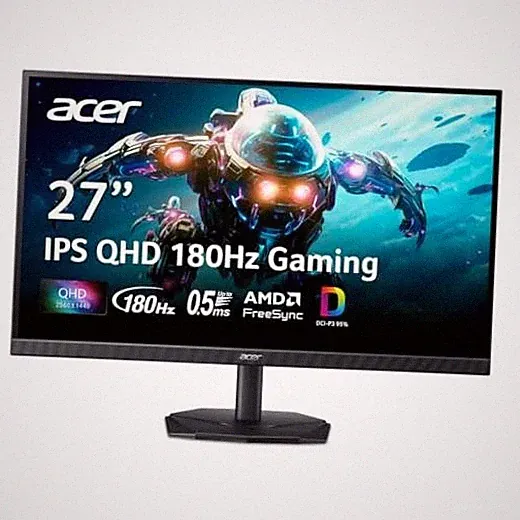 Nitro 27in QHD 2560x1440 IPS 180Hz Gaming Monitor KG271U 27-inch WQHD 180Hz