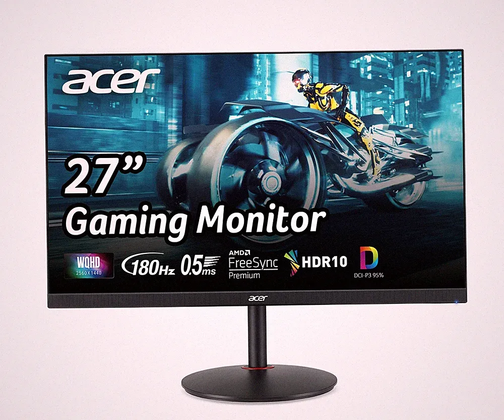 Nitro 27in QHD 2560x1440 IPS 180Hz Gaming Monitor XV271U M3bmiiprx