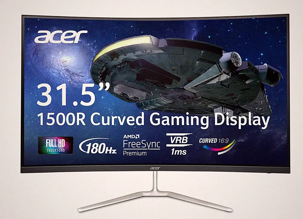 Nitro 31.5" FHD 1920 x 1080 1500R Curved PC Gaming Monitor | AMD FreeSync™ Pr...