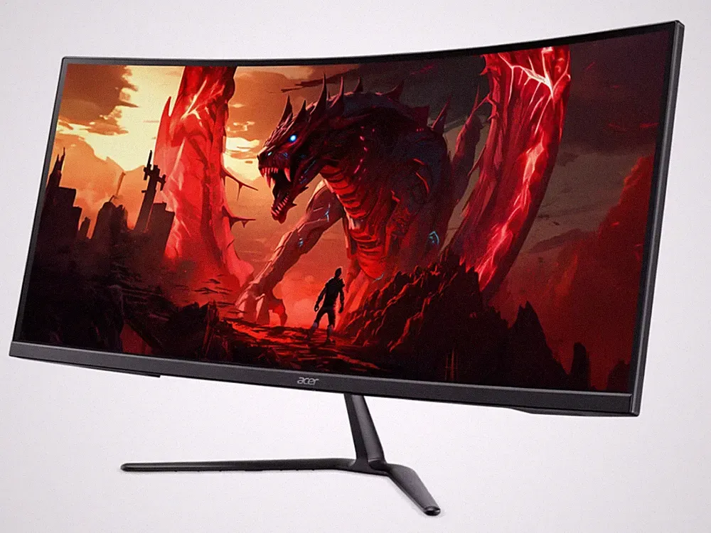 Nitro 34 inch UltraWide QHD 2K 1440P 120Hz AMD FreeSync Premium 120Hz 1ms Acer