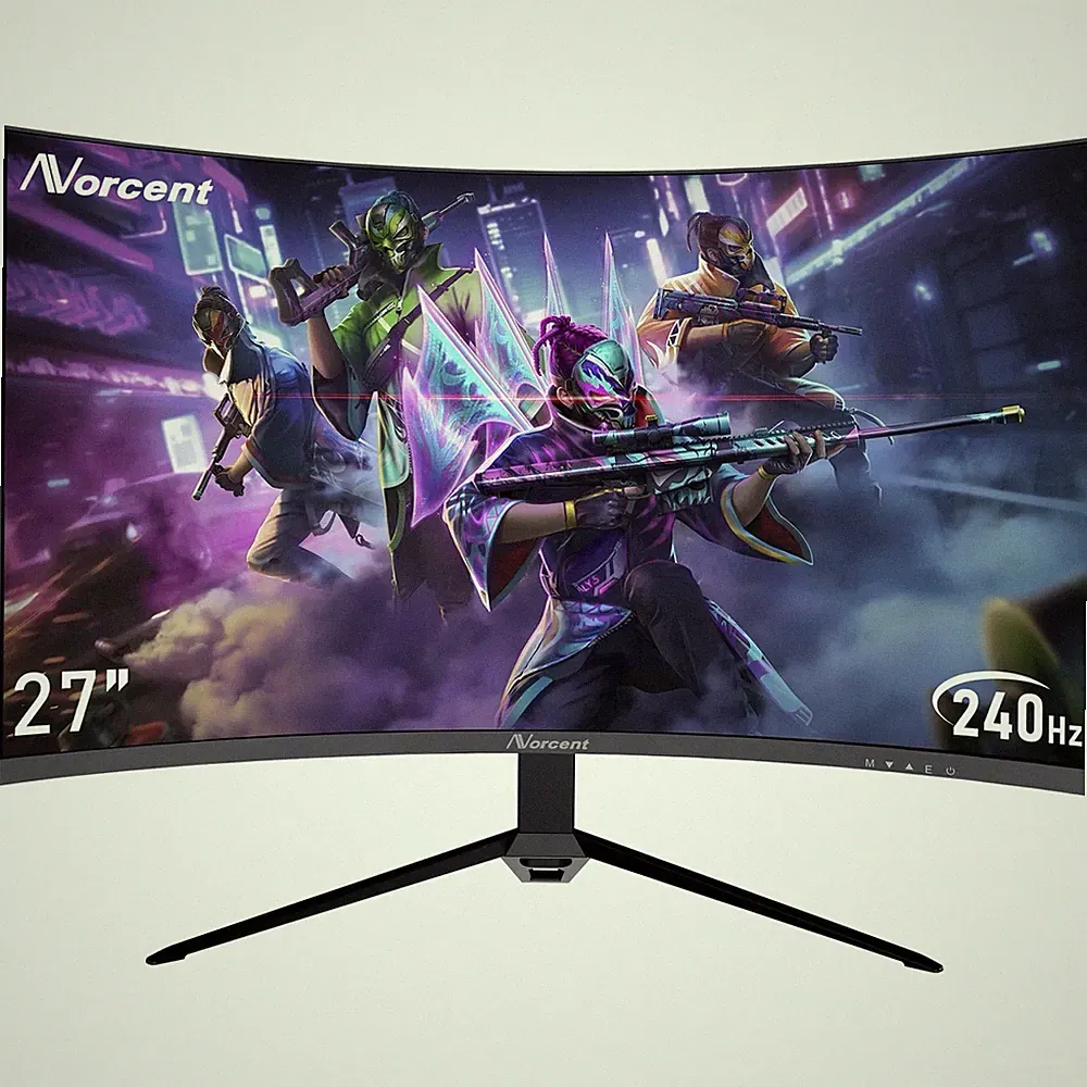 Norcent 27-inch FHD 240Hz 1080p Gaming Curved Monitor