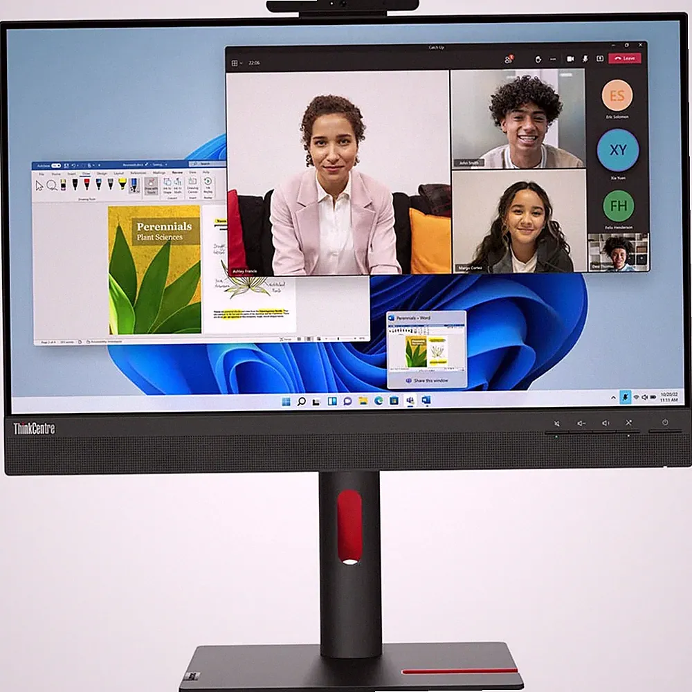 [OB] Lenovo ThinkCentre Tiny-In-One Gen 5 23.8" Touch Monitor - Webcam, Speakers