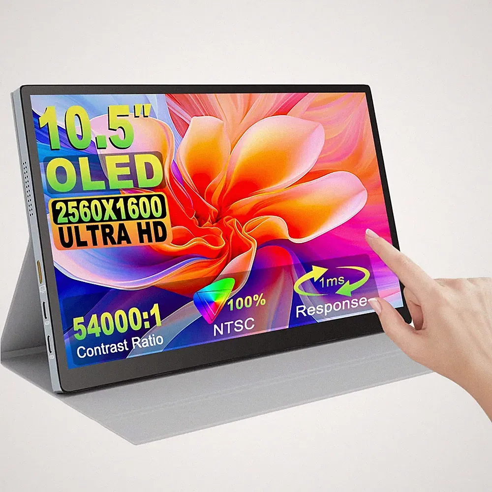 OLED 2.5K Portable Monitor Touchscreen 10.5″ 2560x1600 High-end fr Laptop Gaming
