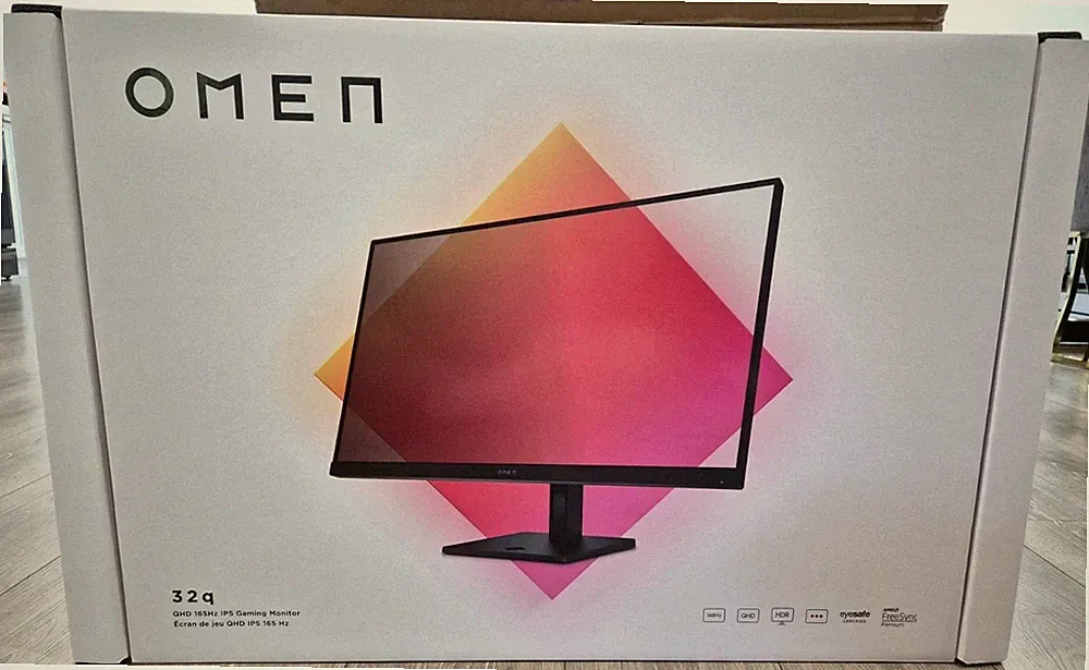 OMEN by HP 31.5 inch QHD 165Hz Gaming Monitor - OMEN 32q 31.5" QHD (2560 x 1440)