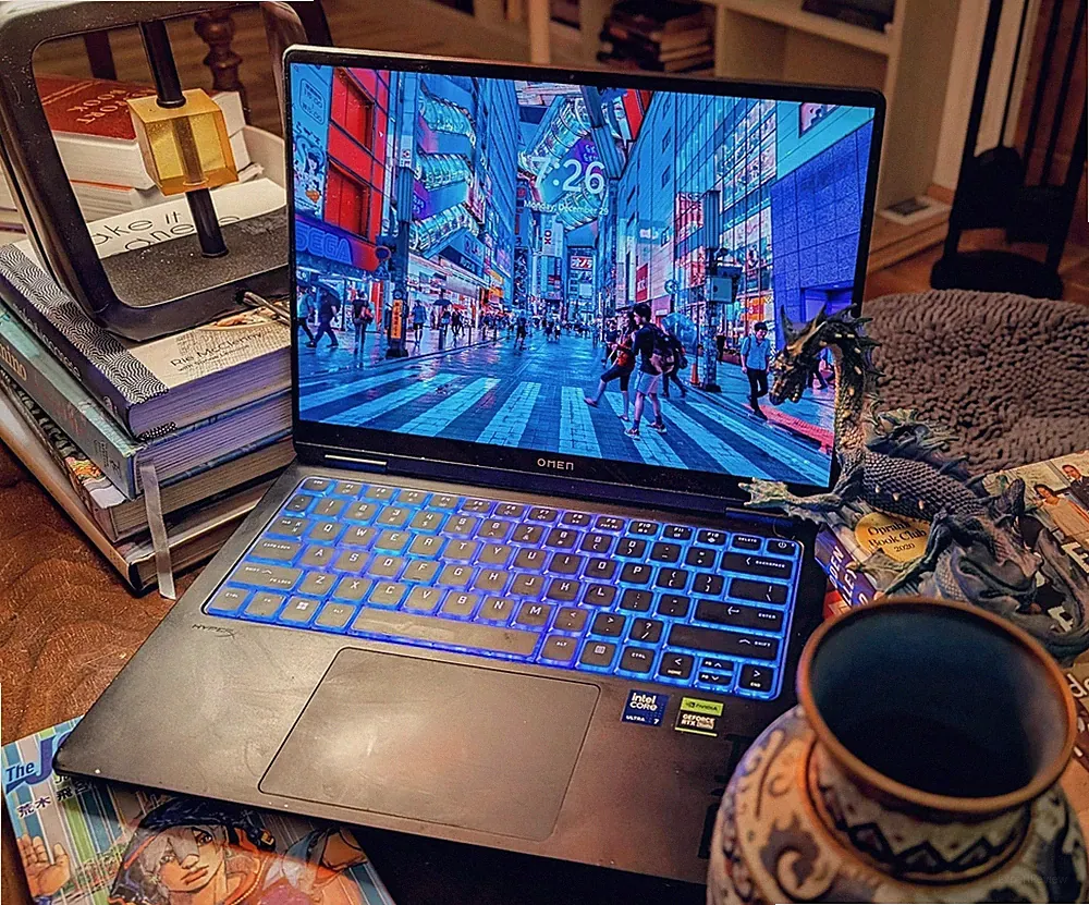 OMEN TRANSCEND 14 :: 120Hz, 3K OLED Gaming Laptop