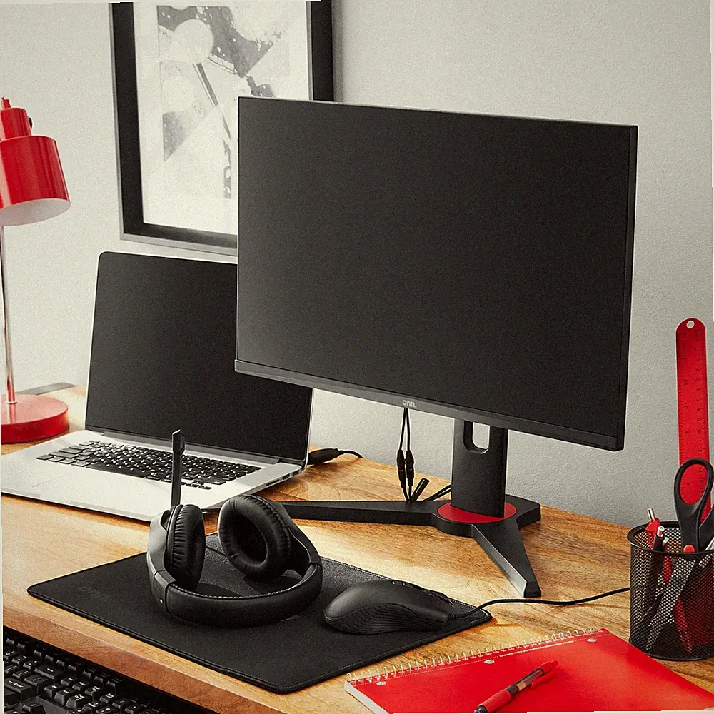 Onn 100027813 24-in FHD 1080p 165hz 1ms FreeSync Gaming Monitor, includes 6ft