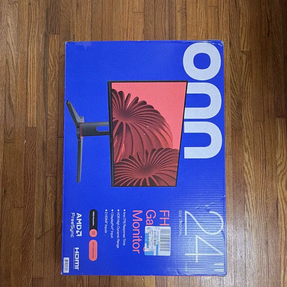 ONN 24-Inch FHD 180Hz 1ms Gaming Monitor AMD FreeSync HDR HDMI DisplayPort