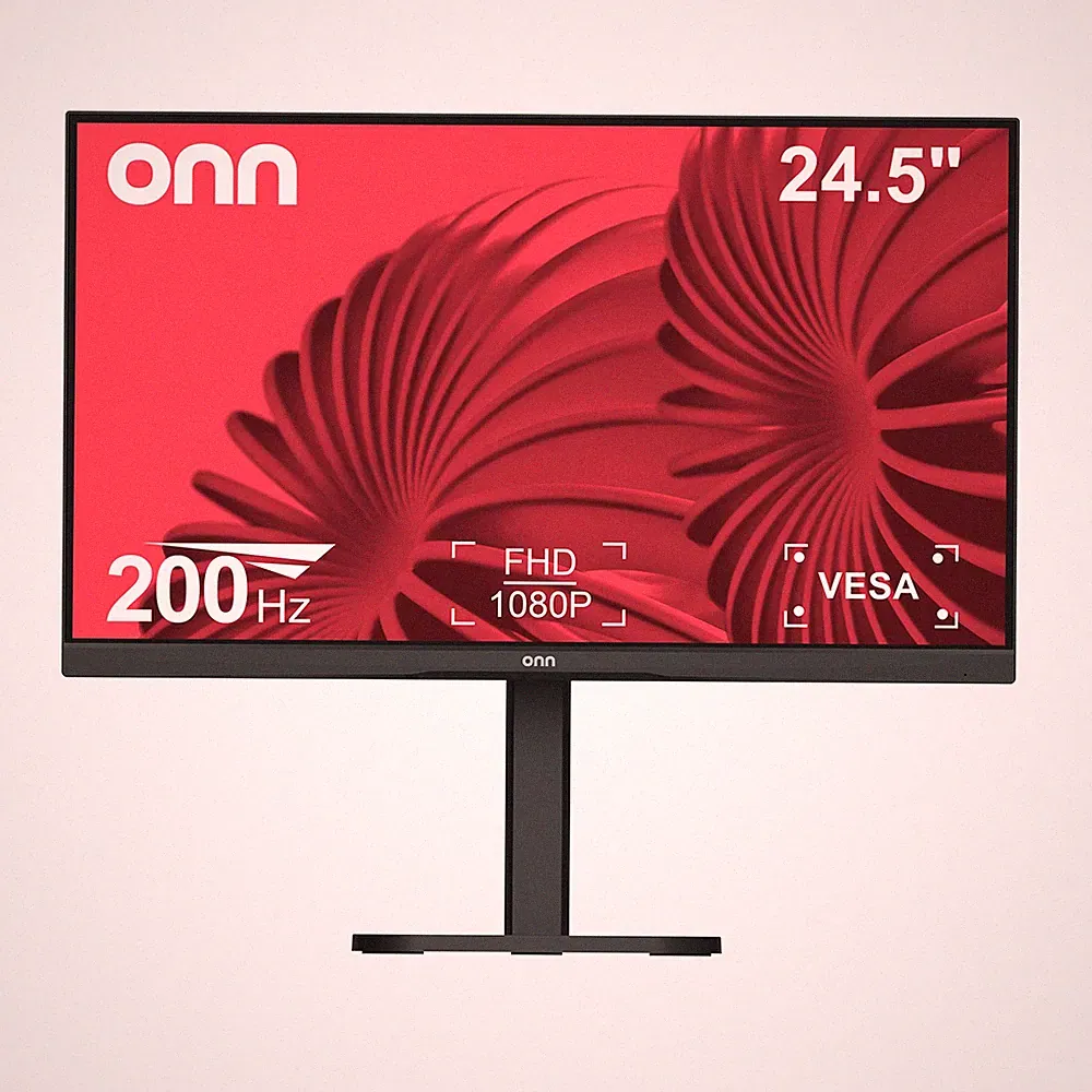 onn 25" FHD (1920 x 1080p) 200Hz 1ms AMD FreeSync Gaming Monitor with Cables