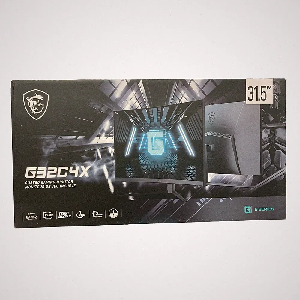 **Open Box** MSI 31.5" FHD Curved Gaming Monitor, G32C4XS