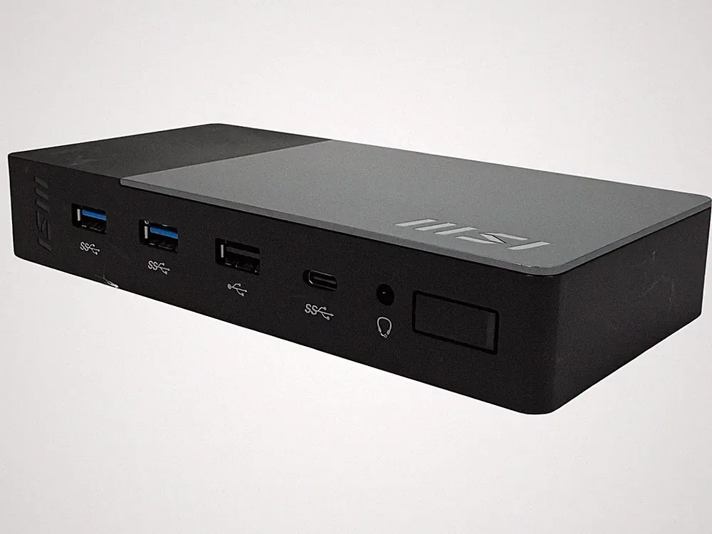 Original MSI MS-1P15 USB-C Gaming Triple Monitor Dock Station Gen 2 NO ADAPTER