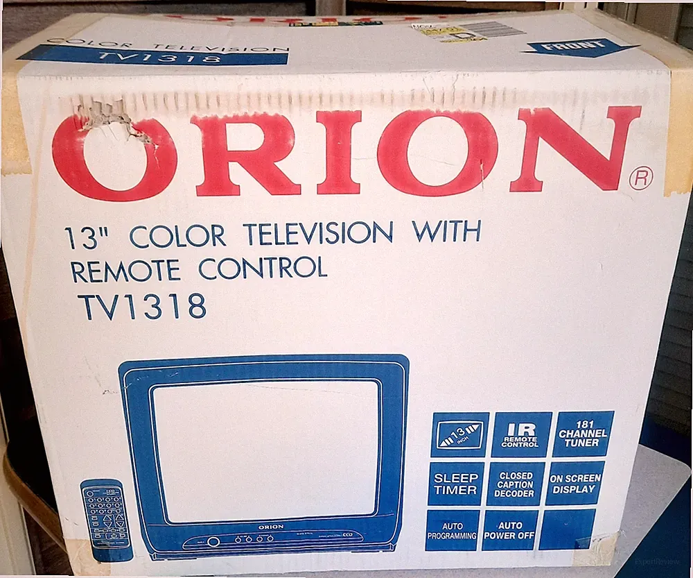 ORION 13" Retro TV Console Television Monitor CRT Gaming Model TV1318 NOS