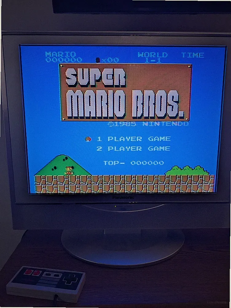 Panasonic TC-20LA1 20" Diagonal LCD TV Retro Gaming 4:3 Tested! No Remote! Read!