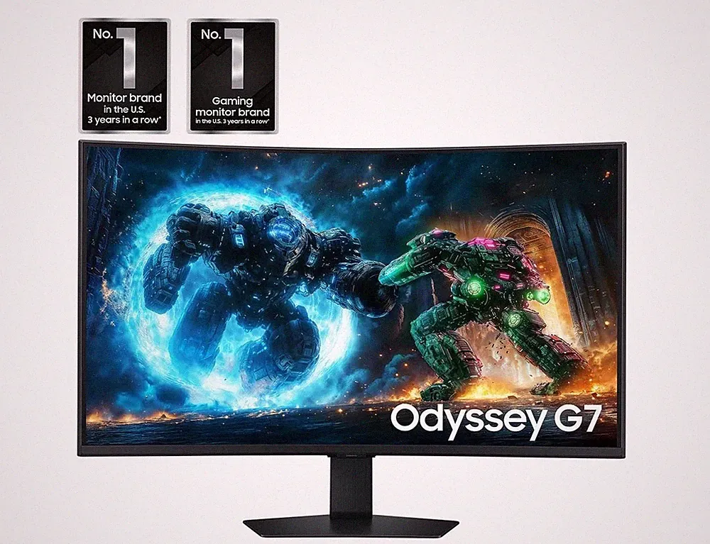 Parts SAMSUNG Series G7 Odyssey 37" LED Curved Gaming Monitor Computer
