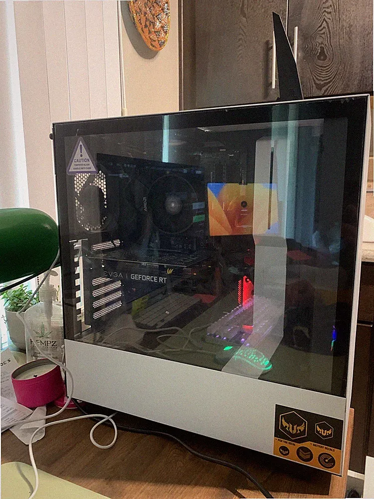 PC Built GPU NVIDIA Geoforce RTX3060. Wifi capable. Bundle Curved Monitor & More