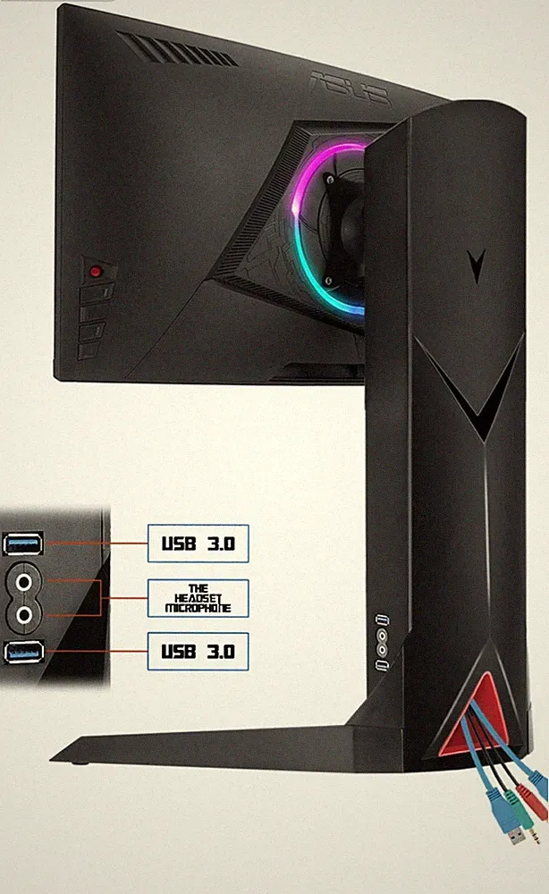 PC Monitor Mount Stand - Single Arm Gaming Monitor Mount Open box