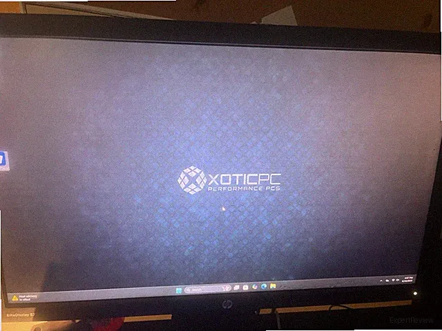 Pc With Monitor And Mouse