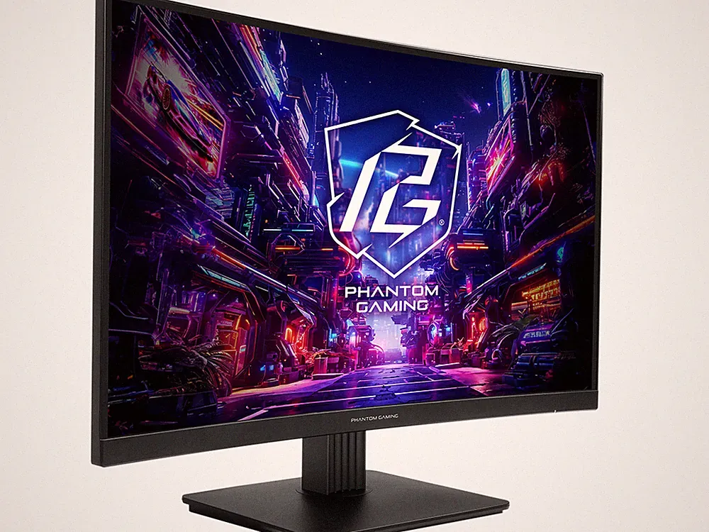 Phantom Gaming 27 inch QHD 2K 1440P 180Hz WITH AMD FreeSync Premium 95% ASRock