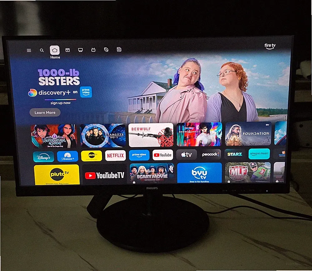 Philips 22 inch Class Thin Full HD (1920 x 1080) FHD 100Hz VA VESA Monitor