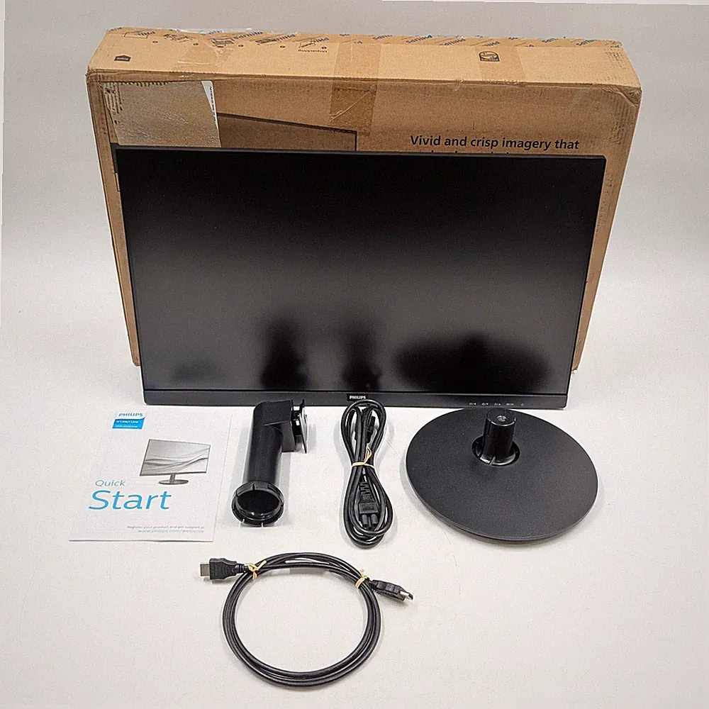 Philips 24" Computer Monitor 1920 × 1080 100Hz 4ms VA LED (241V8LB/27) Black