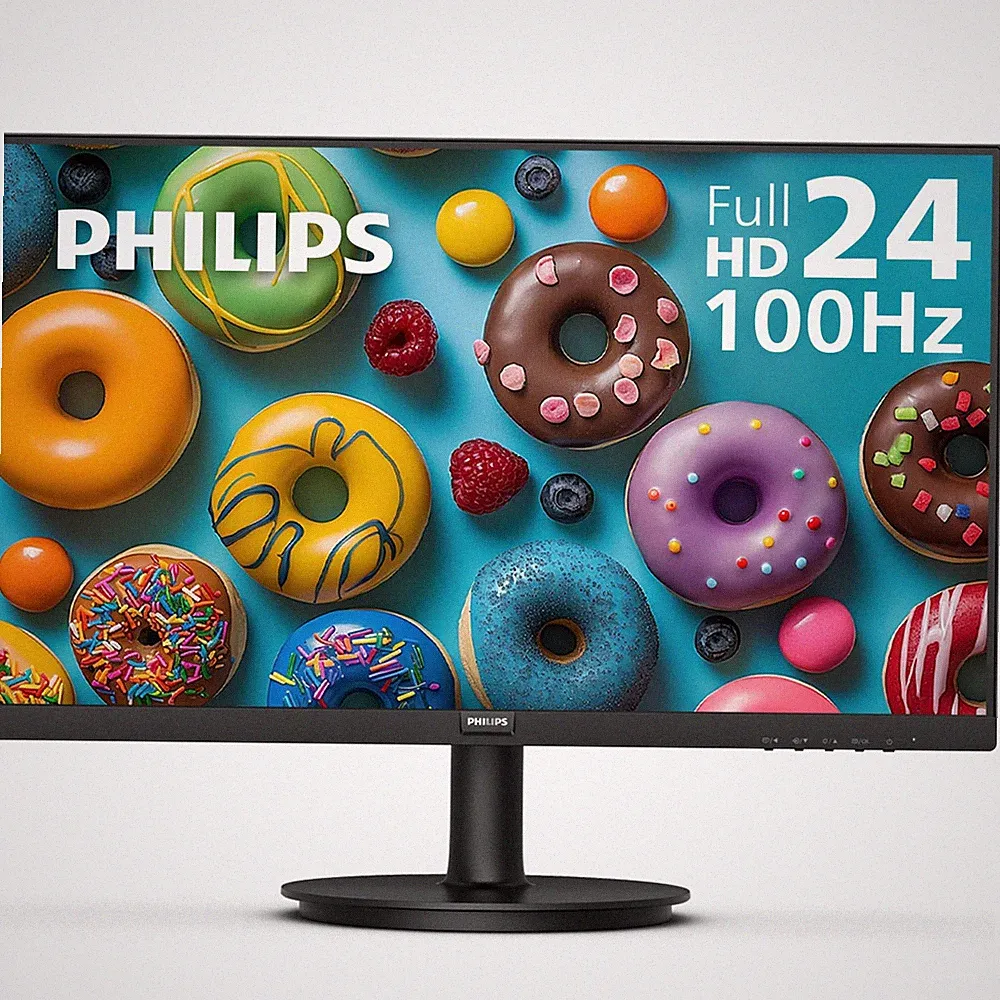 Philips 24 Inch Computer Monitor FHD 100Hz VA VESA Flicker-Free, 241V8LB
