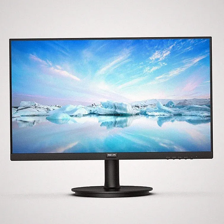 Philips 241V8LBS 23.8" VA LED FHD 100Hz Monitor (VGA, HDMI) - Textured Black