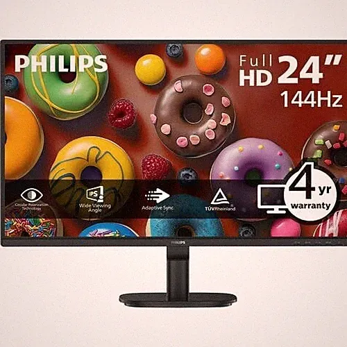 Philips 24B2N2200G 24" Business Monitor, IPS FHD, 144Hz, 4-Yr Warranty