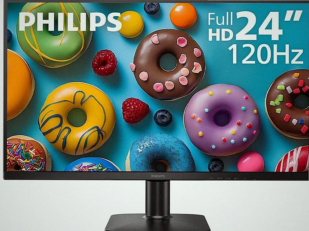 Philips 24E2N2100S 24" Full HD IPS Gaming Monitor, 120Hz Refresh Rate, 1ms MPRT