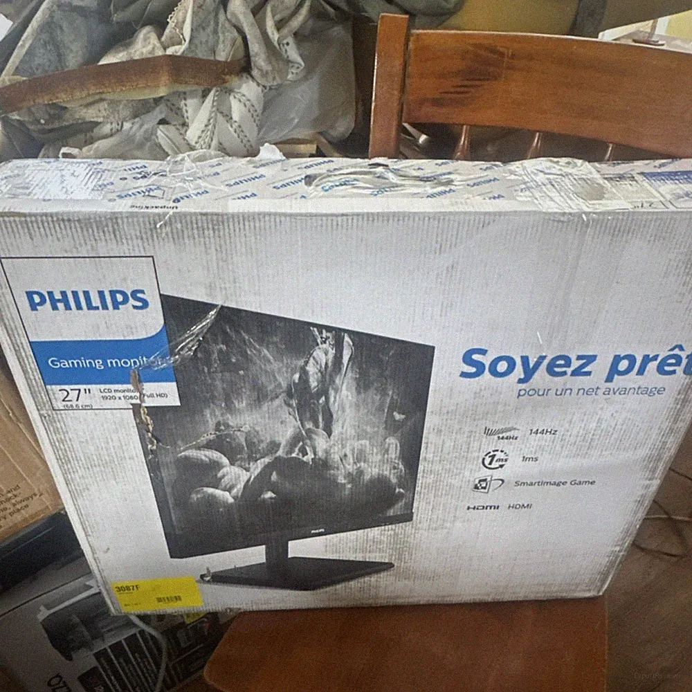 Philips 27" Gaming Monitor LCD 144Hz 1ms 1920x1080 HDMI SmartImage Game