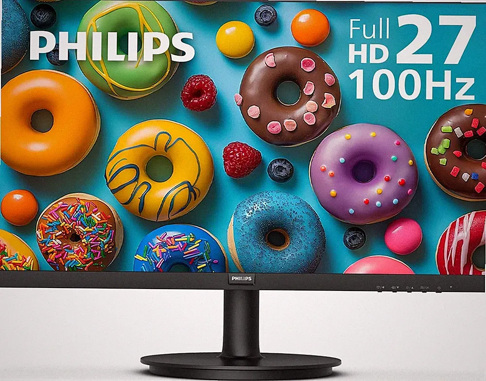 Philips 271V8LB 27" Framless Full HD (1920 X 1080) 100Hz Monitor, VESA, HDMI X 1