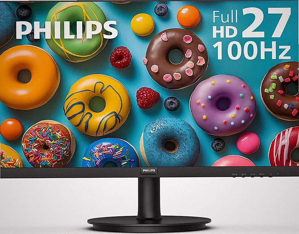 Philips 271V8LB 27" Framless Full HD (1920 X 1080) 100Hz Monitor, VESA, HDMI X 1