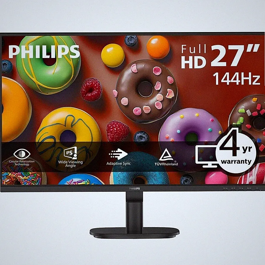 Philips 27B2N2200G 27" Class FHD LED Monitor 4ms 144Hz 1920x1080