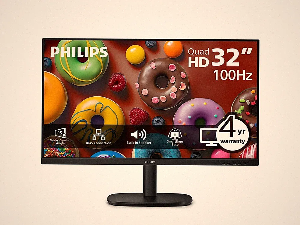 Philips 32B2U3601 32" Class WQHD LED Monitor - 16:9 - 31.5" Viewable - IPS